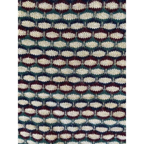 Vintage Jantzen Classics Size XL Men's Geometric Pattern Crewneck Sweater, 90s - Picture 9 of 9